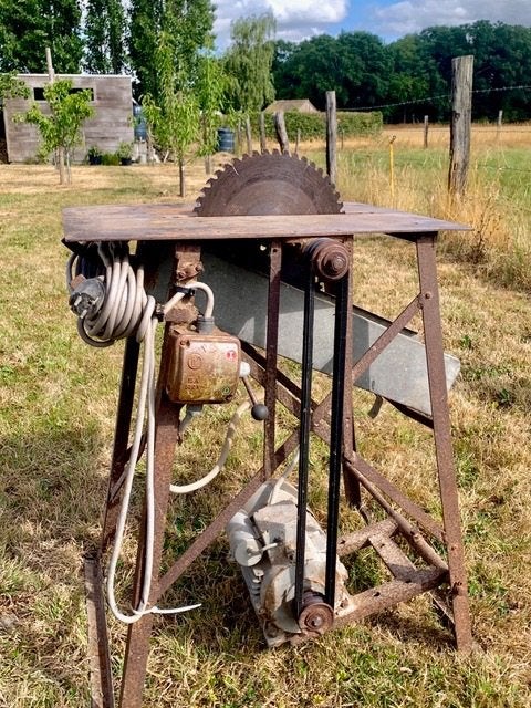 tafel-houtzaag, Doe-het-zelf en Bouw, Gereedschap | Zaagmachines, Ophalen, Gebruikt, Cirkelzaag, 30 tot 70 mm