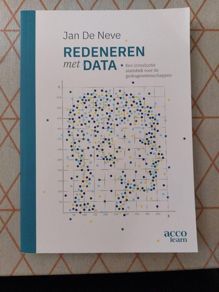 Redeneren met data, Boeken, Gelezen, Jan De Neve, Ophalen of Verzenden, Overige onderwerpen