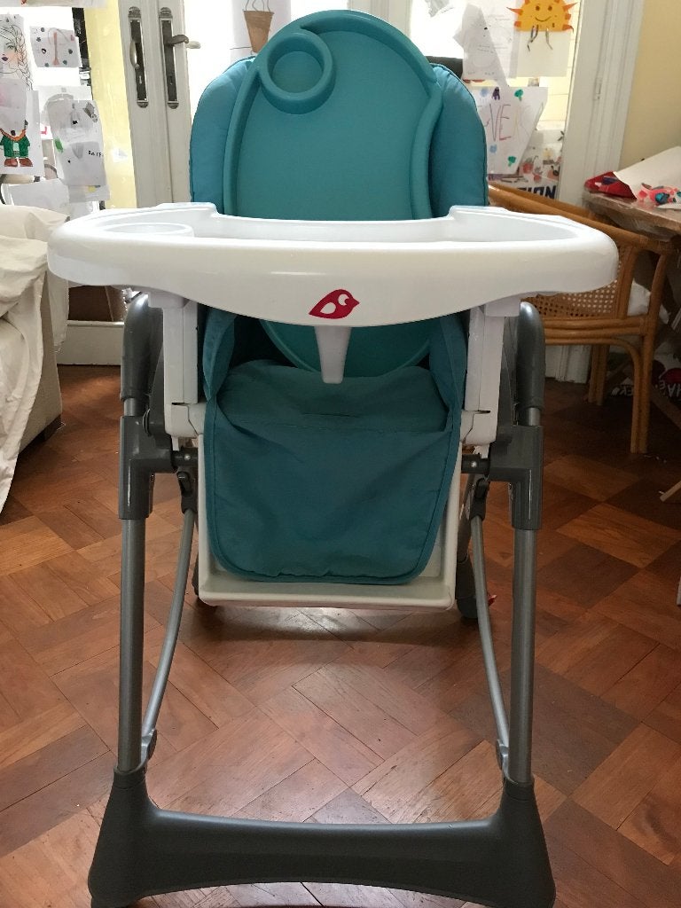 Chaise haute Luxe Métal Premaman, Kinderen en Baby's, Kinderstoelen, Ophalen, Gebruikt, Meegroeistoel, Afneembaar eetblad