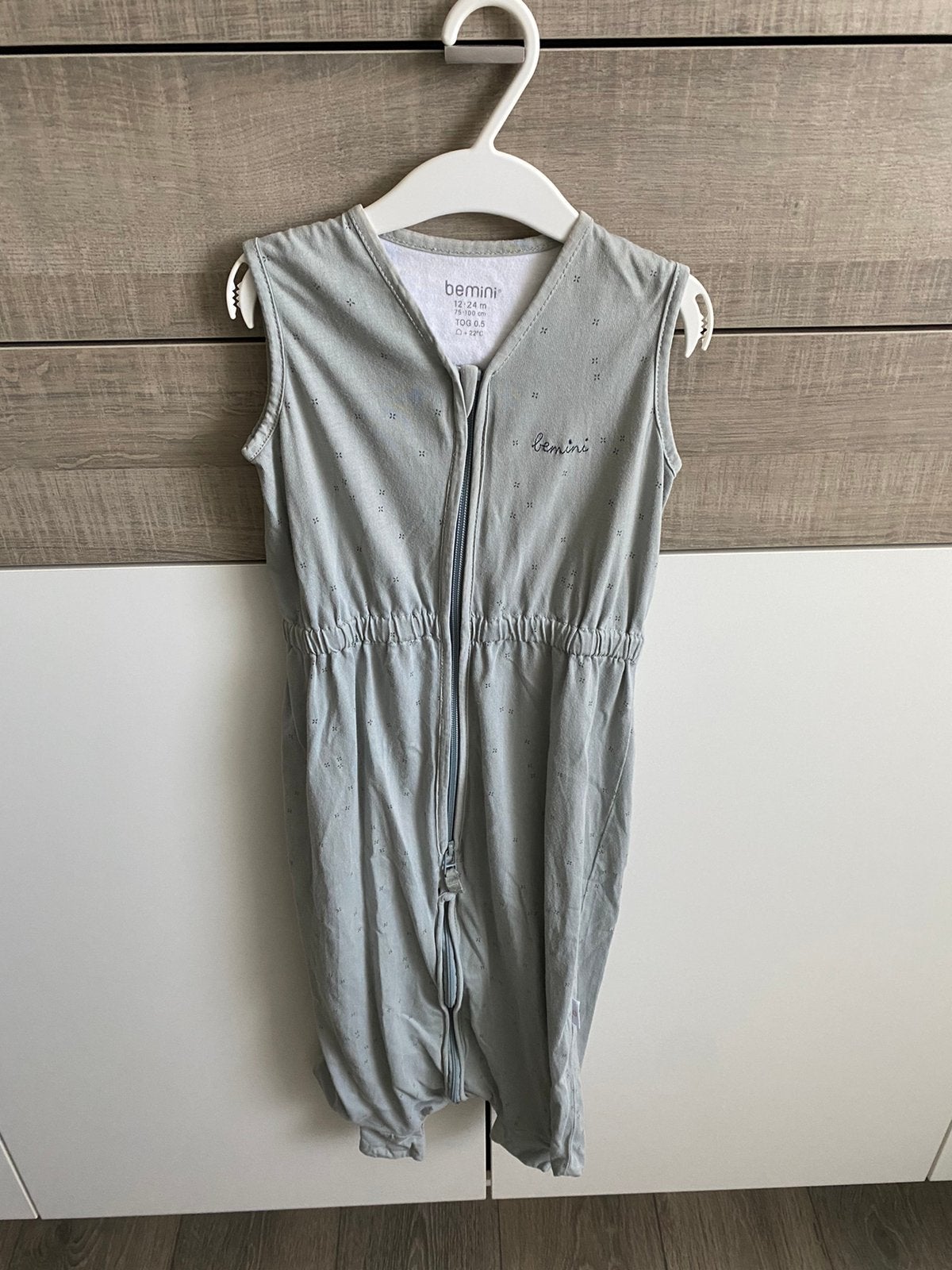 Zomerslaapzak Bemini 0.5 TOG 75-100cm, Enfants & Bébés, Enlèvement, Comme neuf, 85 à 100 cm, Sac de couchage