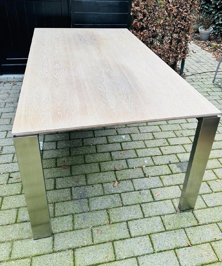 Designer eettafel Arco, Huis en Inrichting, Ophalen, 50 tot 100 cm, Zo goed als nieuw, Vijf personen of meer