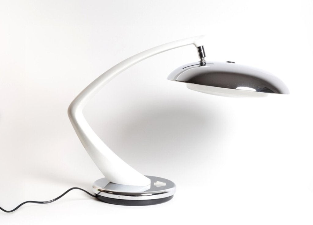 Luis Pérez de la Oliva - Fase - Bureaulamp - "Boomerang 64", Ophalen of Verzenden