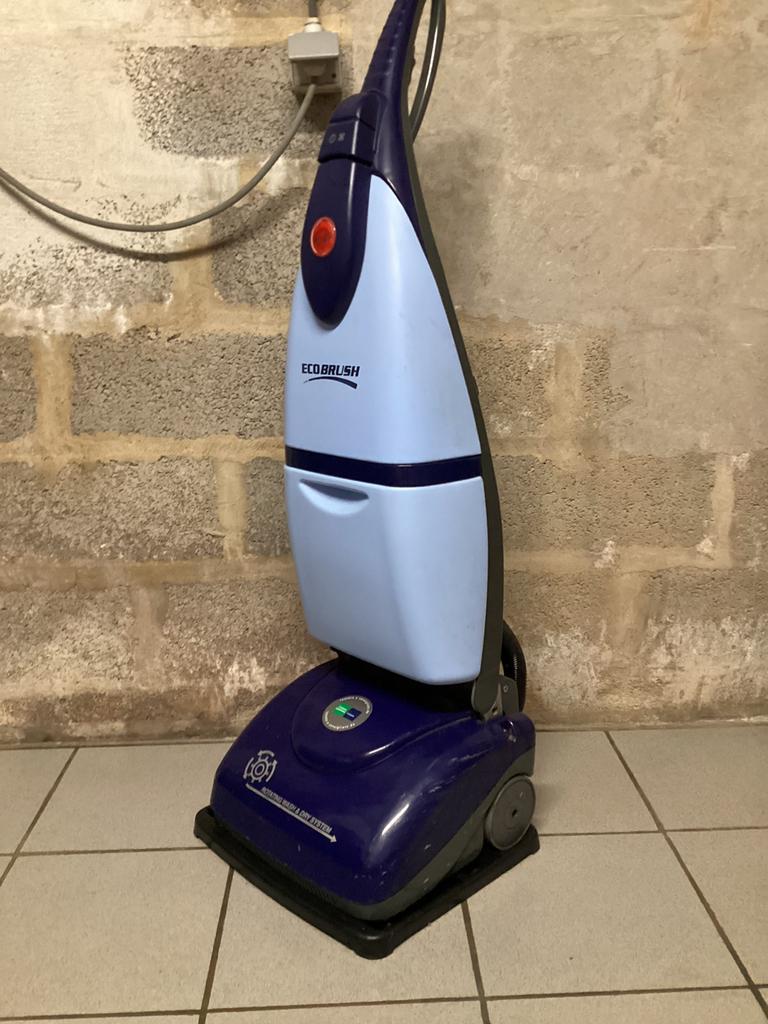Auto laveuse ecobrush hoover, Enlèvement, Comme neuf, Machine de nettoyage à brosse