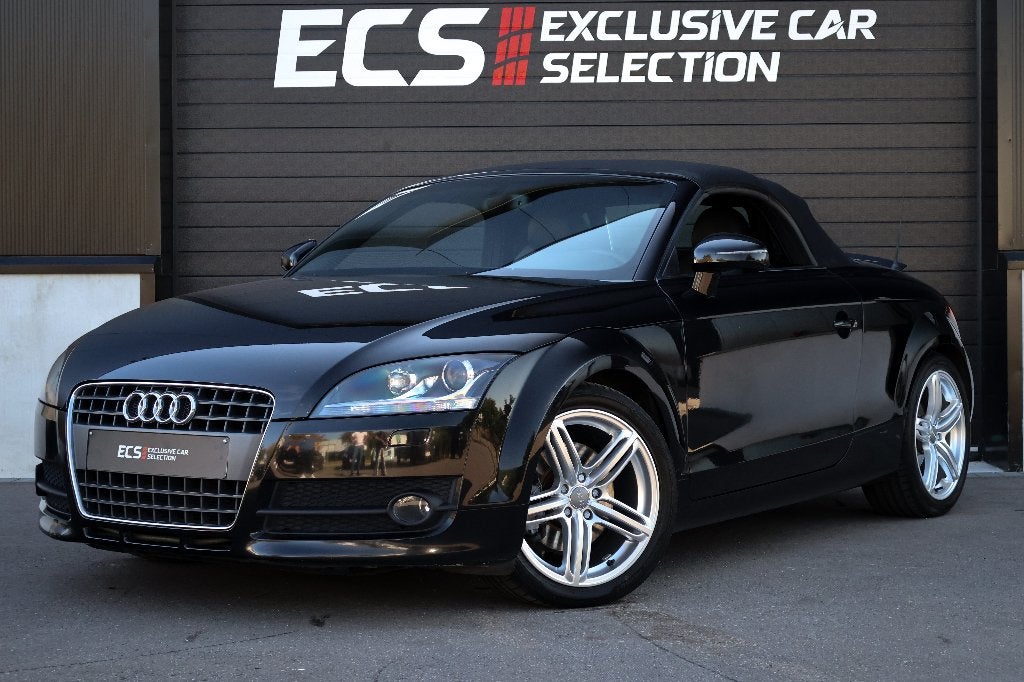 Audi TT Roadster | 2.0 TFSI | 200 pk | DSG | Cabrio |, Auto's, TT, Zwart, 4 cilinders, Zwart