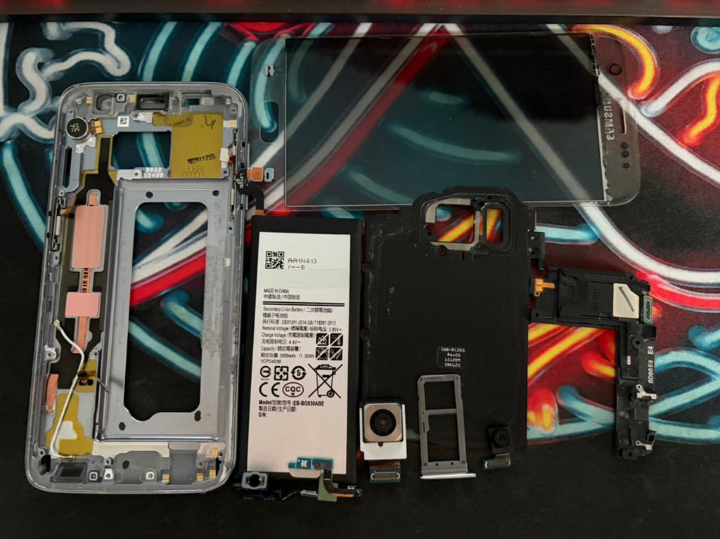 Galaxy S7 parts for sale (disassembled from a used phone), Enlèvement, Utilisé