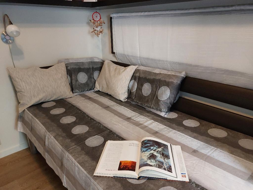 kwalitatief BEKA-hoekbed/100x200cm/Donkerbruin/Prima staat, Ophalen, 100 cm, Bruin, Zo goed als nieuw