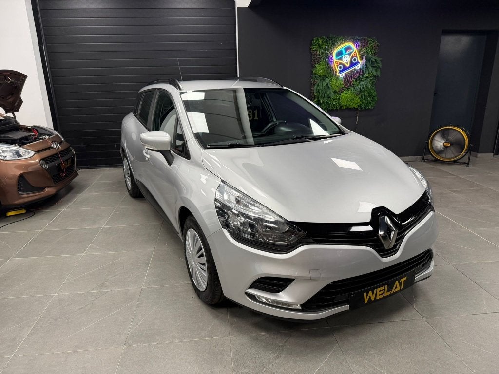 RENAULT CLIO 2018 BENZINE 134.000 KM TOP STAAT, Autos, Bluetooth, Argent ou Gris, Achat, Euro 6