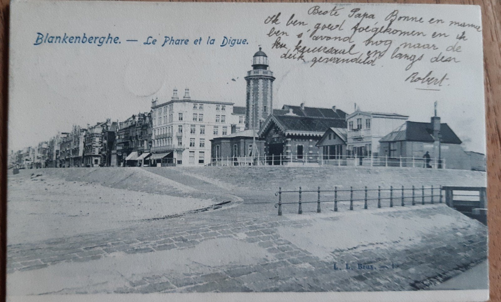 BLANKENBERGE le PHARE vuurtoren en de haven, Ophalen of Verzenden