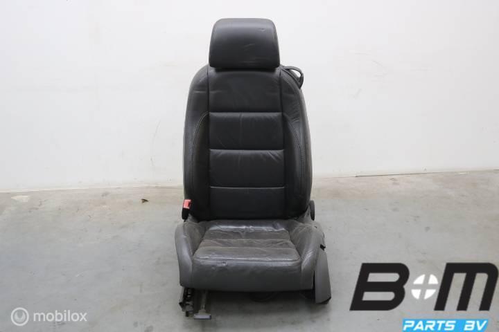 Leder stoel links VW Golf 5 3drs, Gebruikt