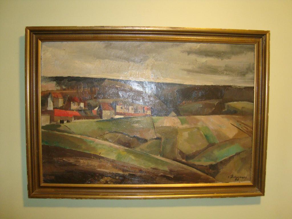 Schilderij van HENRI DESCAMPS(1898-1990), Enlèvement