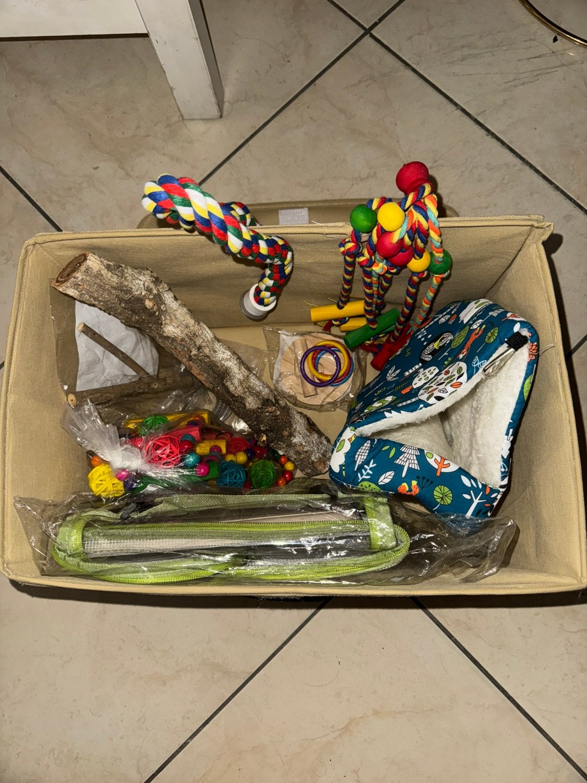 Accessoires voor papegaai/parkieten, Ophalen, Nieuw