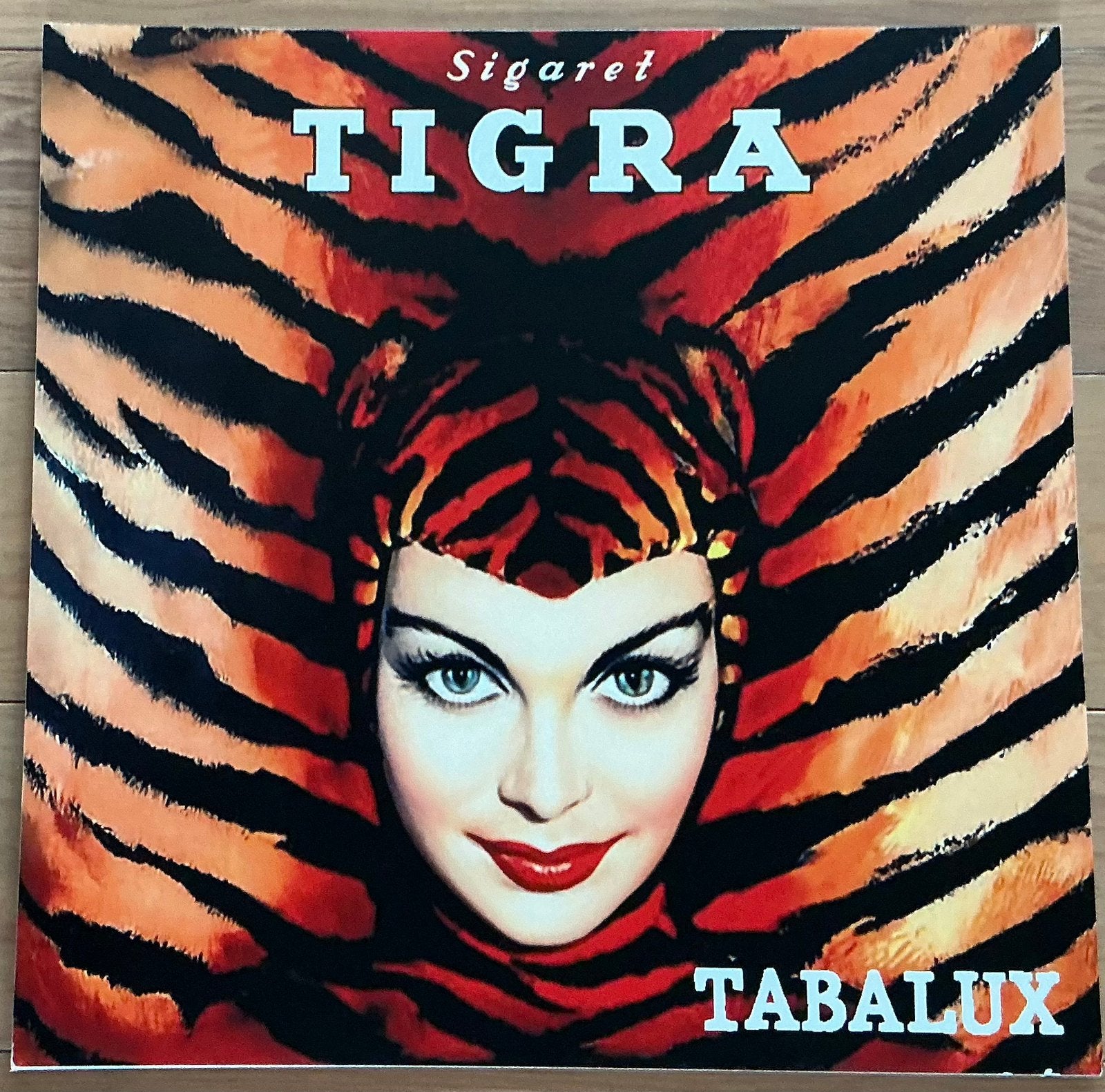 TIGRA/TABALUX reclame, Verzamelen, Ophalen of Verzenden, Nieuw, Reclamebord