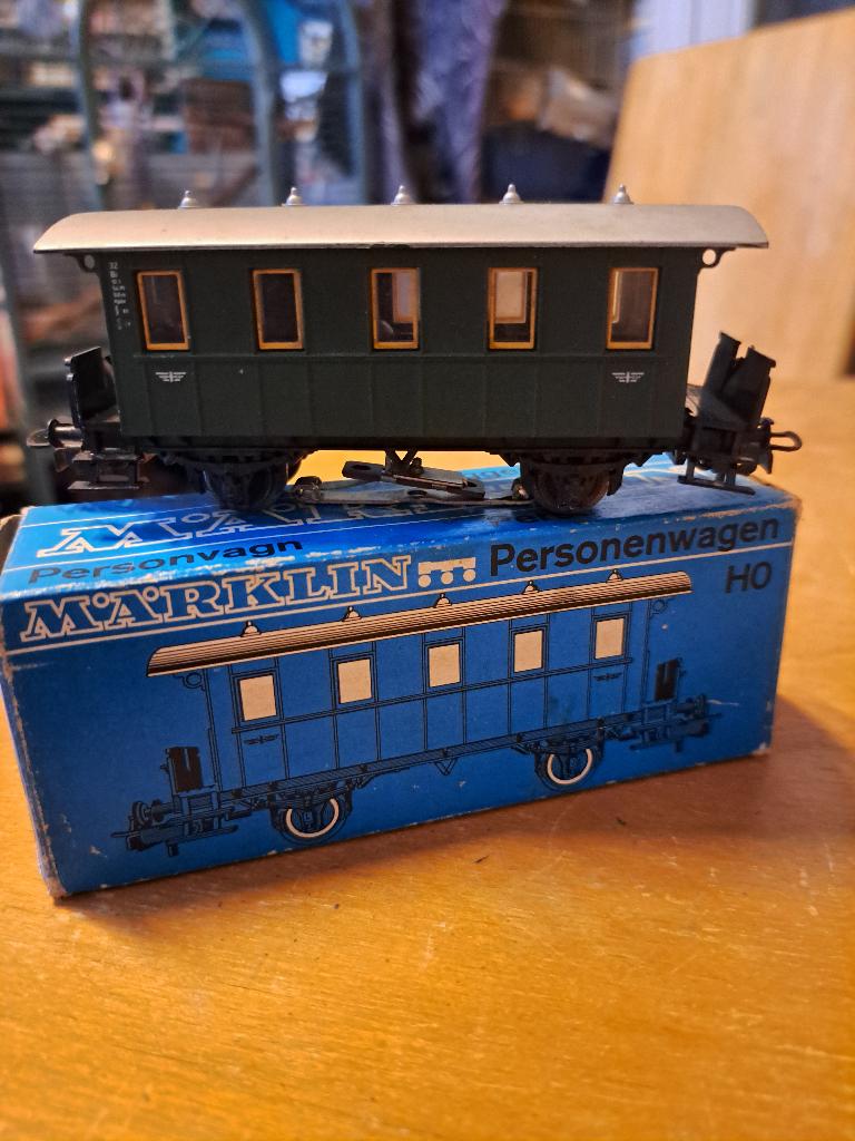 HO marklin passengercoach voiture numéro 4007, Hobby & Loisirs créatifs, Trains miniatures | HO, Enlèvement, Neuf, Wagon, Märklin