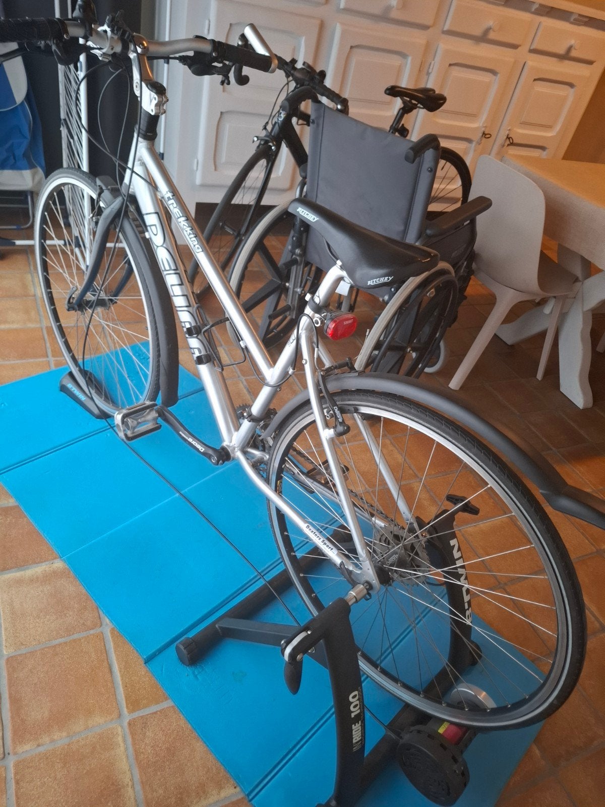 sportfiets  plus rollen, Ophalen, Jaren '60 of nieuwer, Velgrem, 47 tot 51 cm