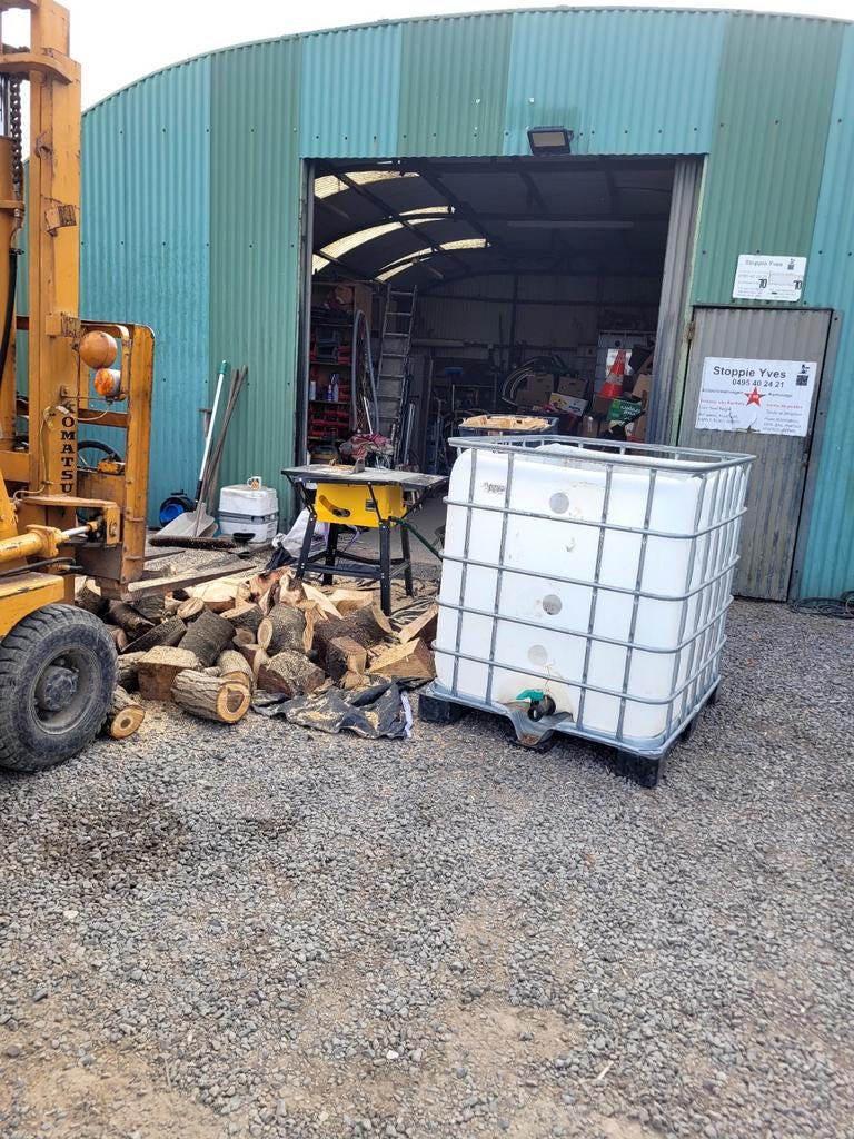 Hout droog afbraak allen vol hout, Ophalen, Hout