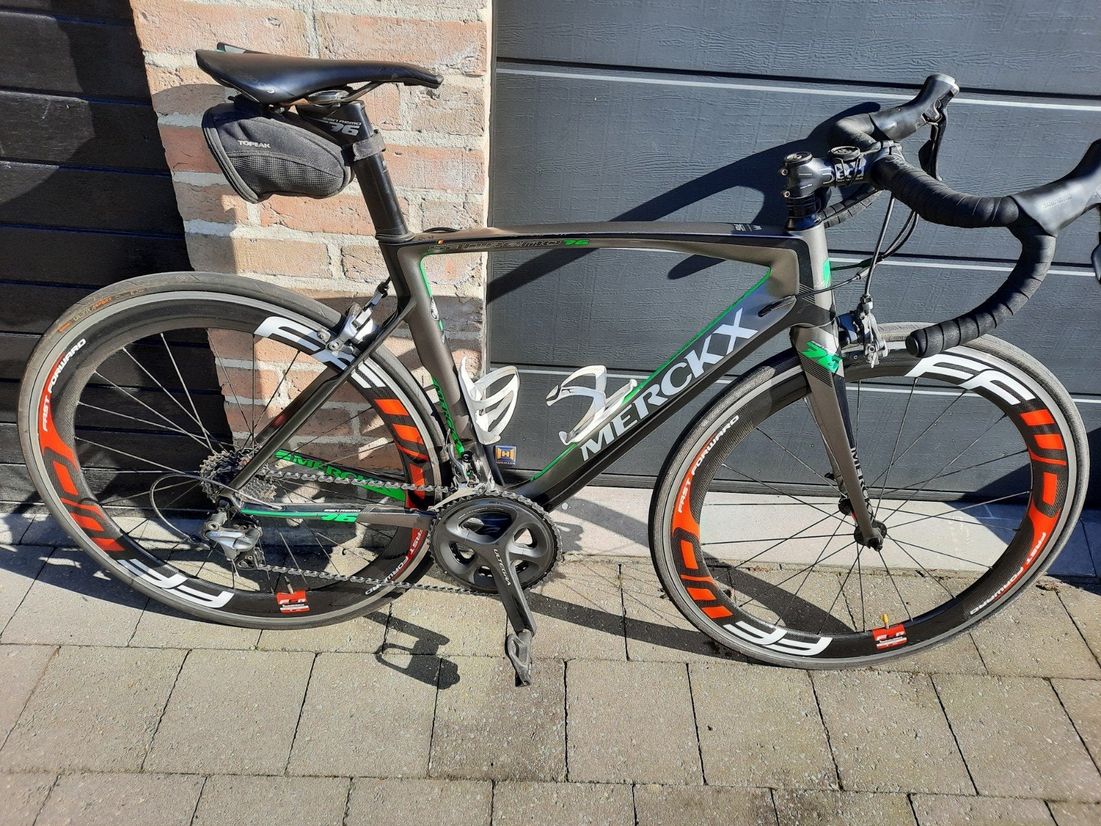koersfiets Merckx., Enlèvement