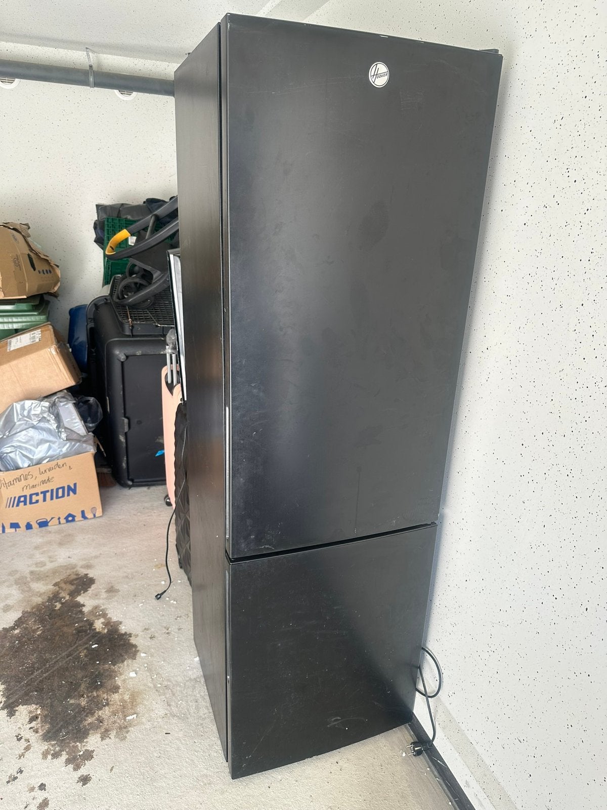 Hoover koelkast met vriesvak zelf ophalen, Elektronische apparatuur, Koelkasten en IJskasten, Ophalen, Gebruikt, Met vriesvak
