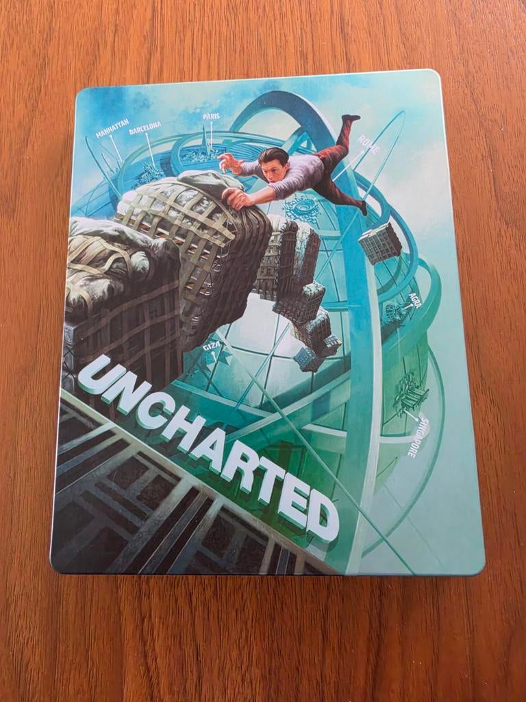 Uncharted 4k blu-ray steelbook + extras, Enlèvement ou Envoi