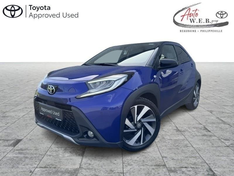 Toyota Aygo X 1.0 Essence Boite Manuelle X envy, Blauw, 72 pk, Handgeschakeld, 5 deurs