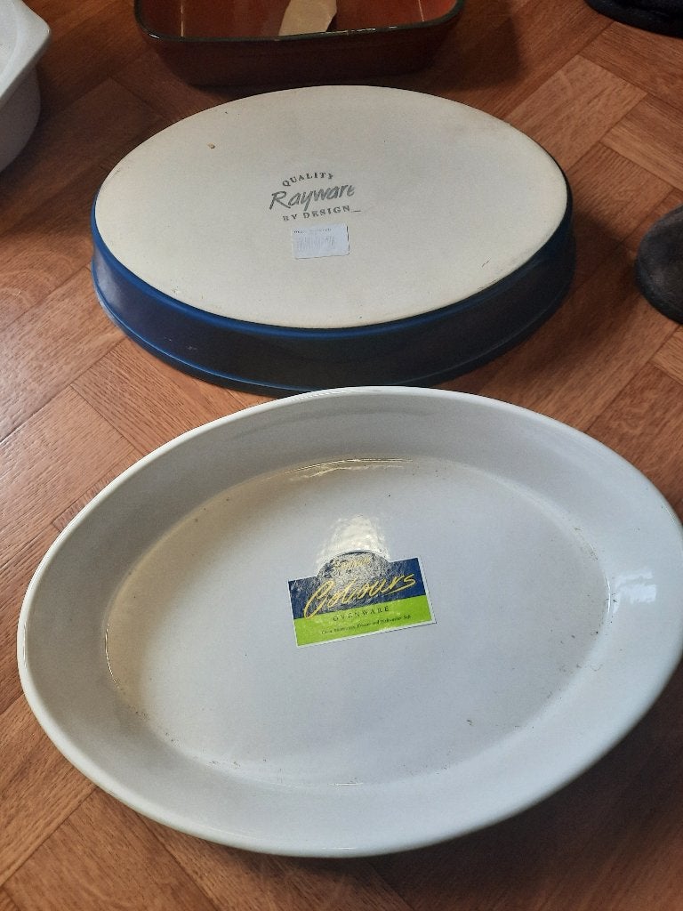 mooie ovalen schotels Rayware 36cm x 24 cm splinternieuwe, Ophalen of Verzenden, Nieuw