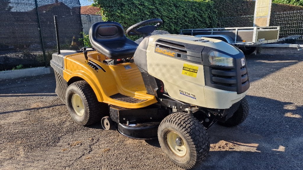 Cub Cadet zitmaaier, Ophalen, Gebruikt