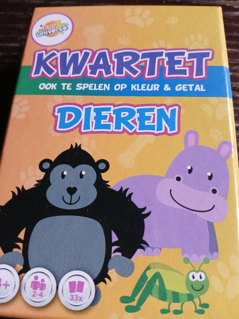 Kwartet dieren, Verzamelen, Ophalen, Nieuw, Kwartet(ten)
