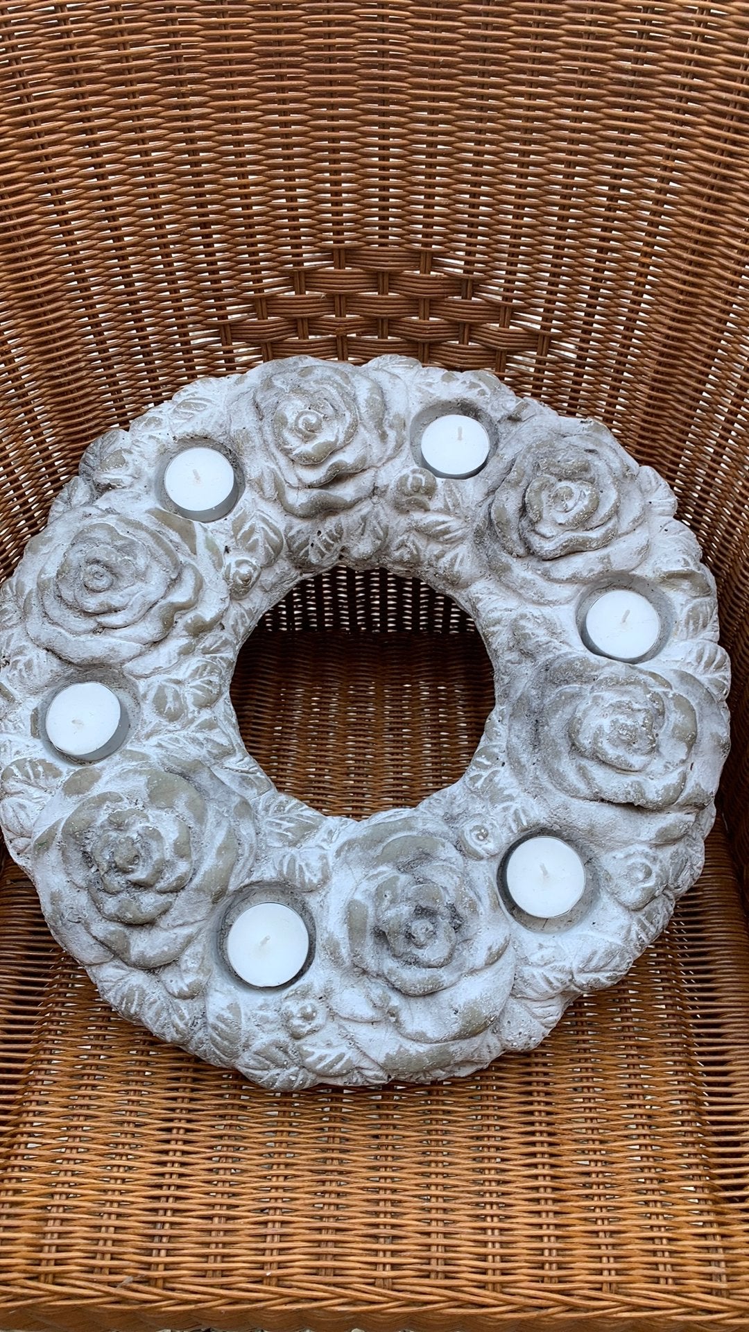Decoratieve theelichtjes kaarshouder, Ophalen, Overige typen, Rond, Zo goed als nieuw