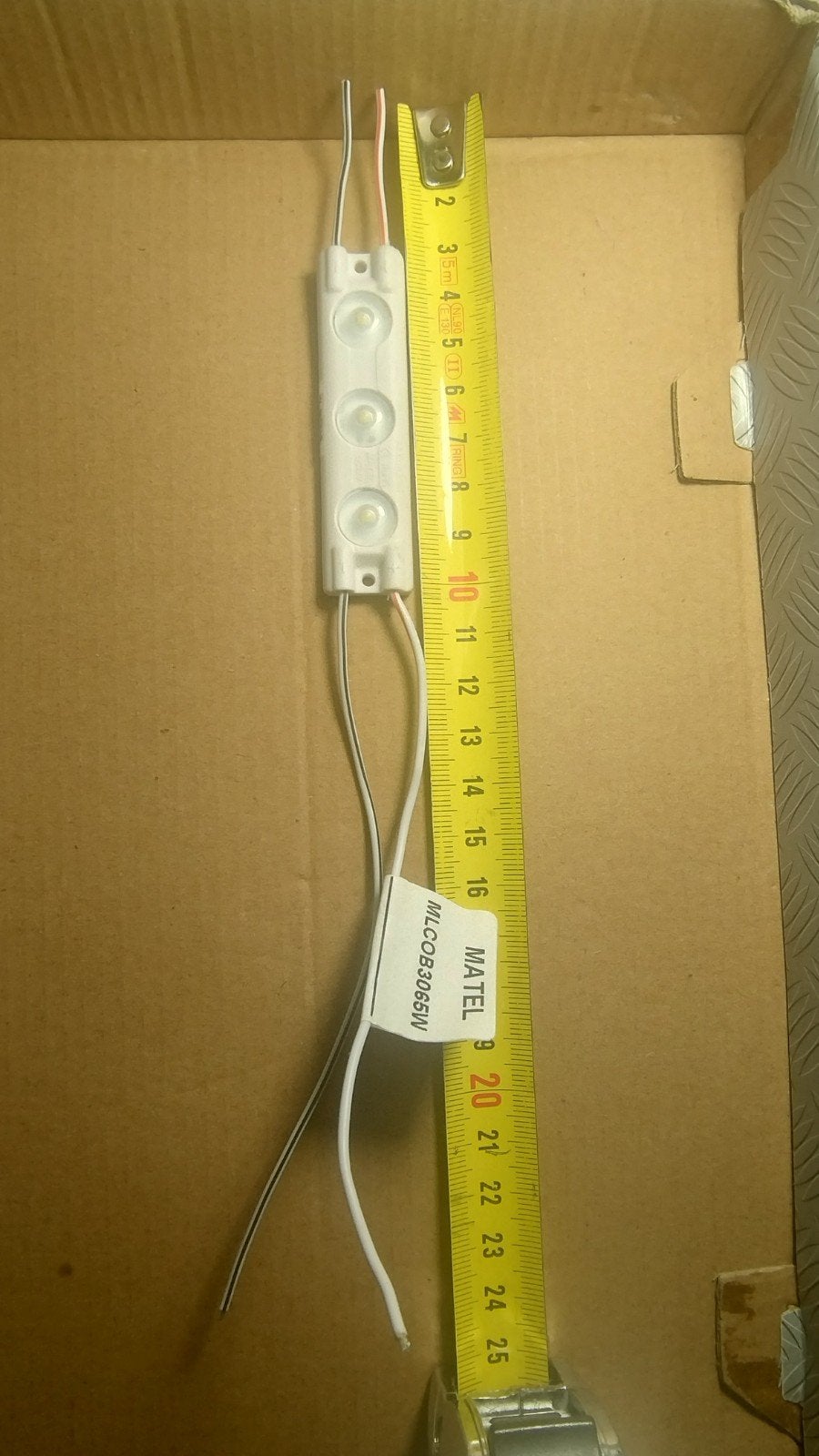 Module 3 LED 12V DC 1.2 W   idéal Van & Camping-car, Enlèvement, Neuf