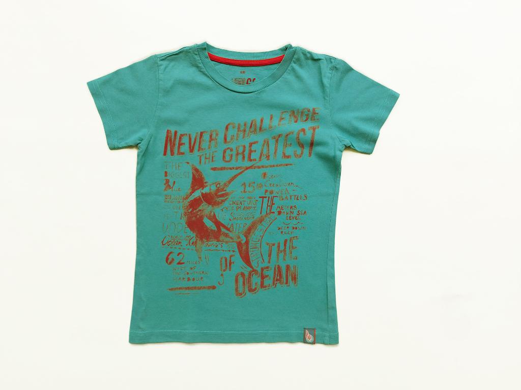 WE T-shirt cool garçon 7-8 ans / 122-128, Garçon, WE, Enlèvement ou Envoi, Chemise ou À manches longues