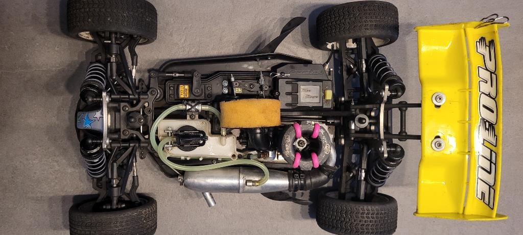 Hobao SS Voiture RC 1/8 Thermique, Hobby en Vrije tijd, Modelbouw | Radiografisch | Auto's, Gebruikt, Auto offroad, Nitro, Schaal 1:8