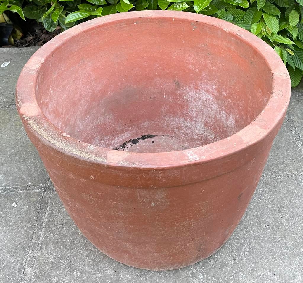 Grote bloempot terracotta, Tuin en Terras, Ophalen, Terracotta