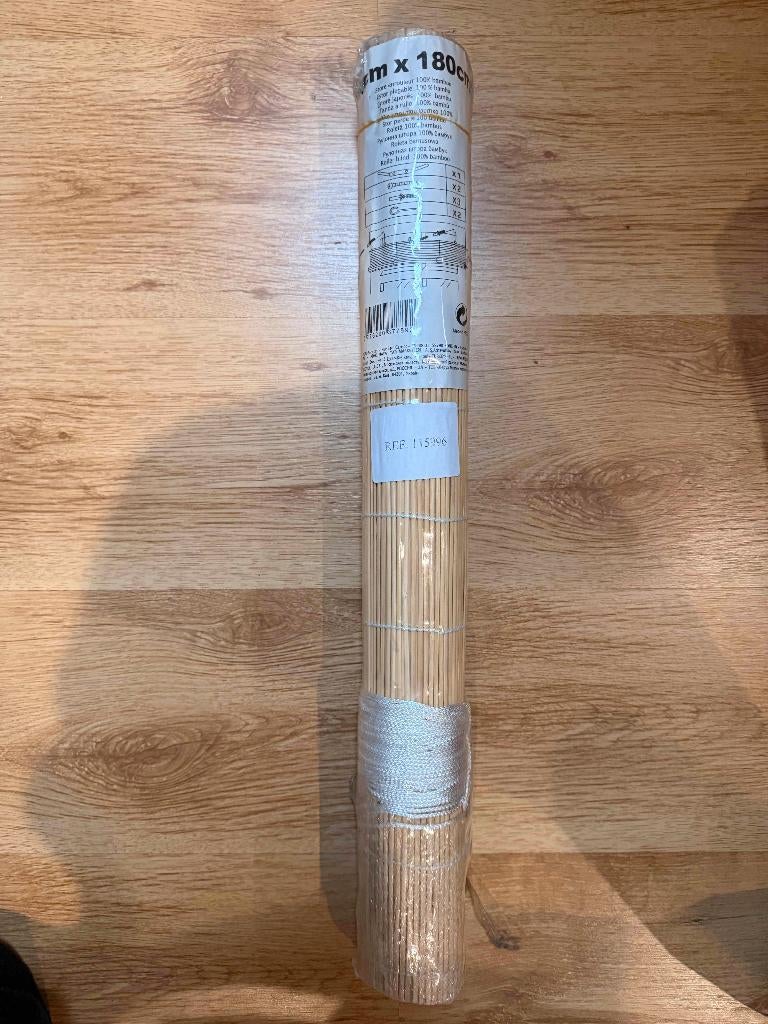 60x180cm Bamboo rolgordijnen, Huis en Inrichting, Ophalen, Bruin, Bamboo