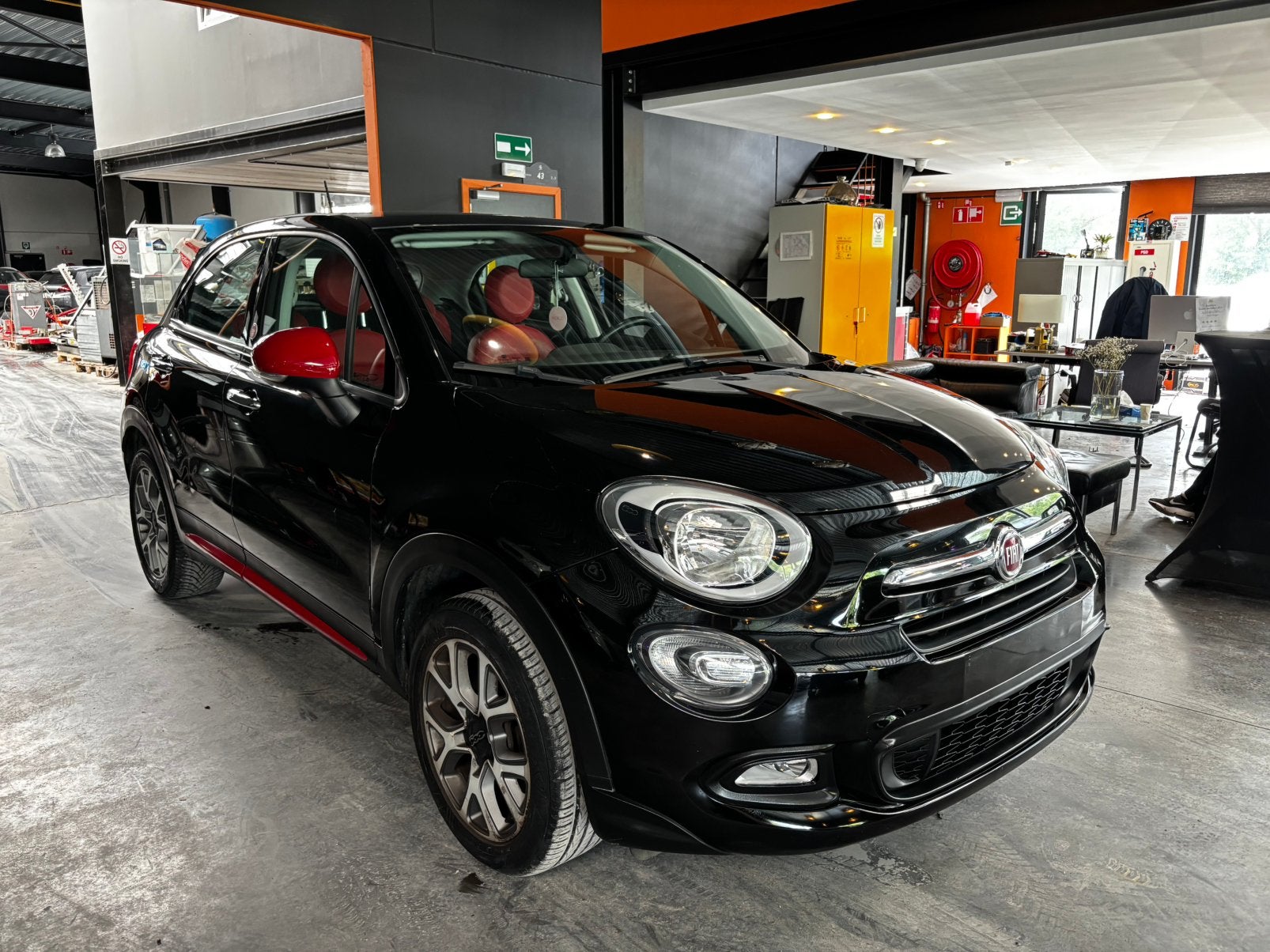 FIAT 500X, Auto's, Fiat, Voorwielaandrijving, Zwart, 4 cilinders, 500X