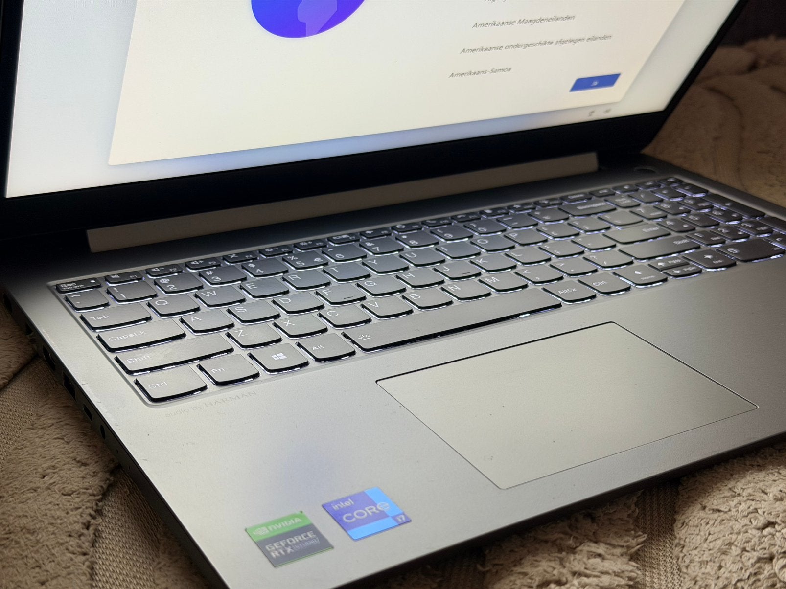 Lenovo Gaming Laptop i7 11th Gen, 16GB RAM, RTX 3050 !, Computers en Software, Ophalen of Verzenden, Zo goed als nieuw, Gaming