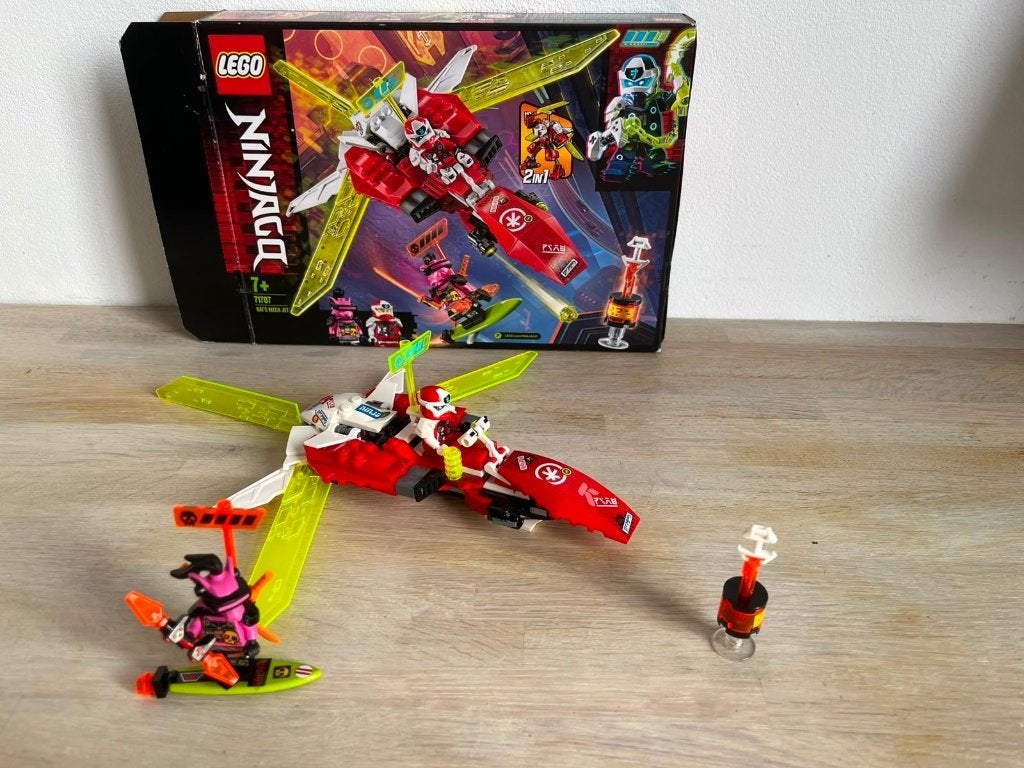 lego NINJAGO 71707 Kai's Mech Jet, Gebruikt, Lego, Ophalen of Verzenden, Compleet