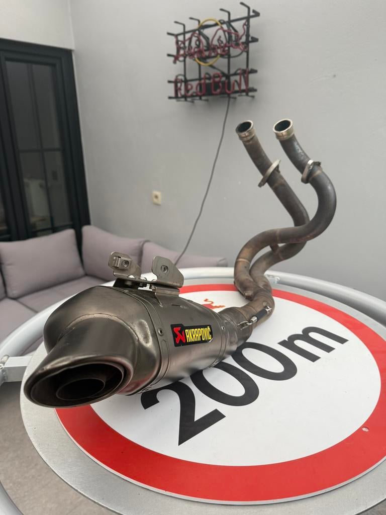 Kawasaki z650 Akrapovic uitlaat, Motoren, Particulier