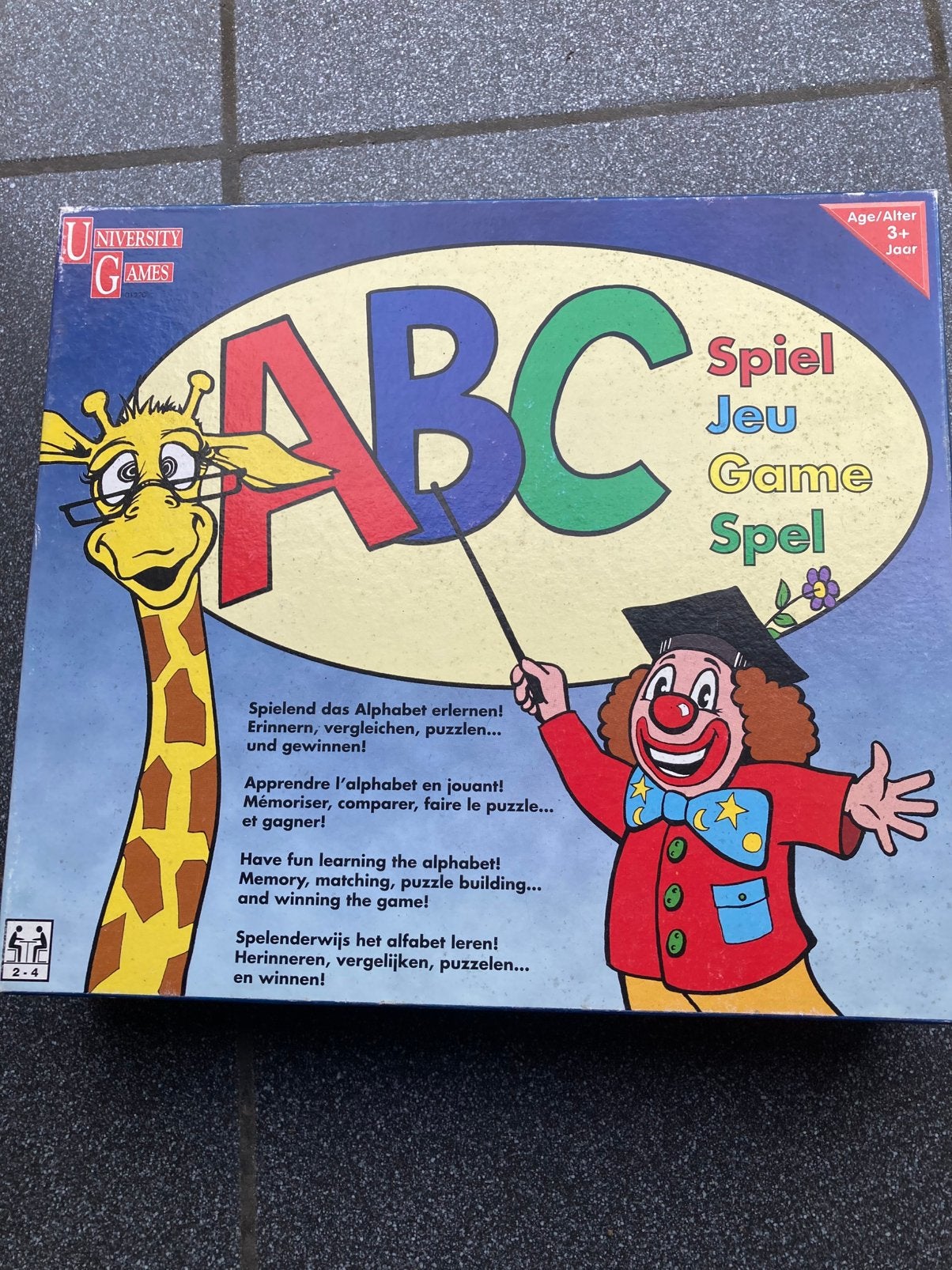 ABC-spel, Kinderen en Baby's, Ophalen, Zo goed als nieuw, Ontdekken