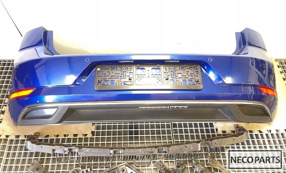 GOLF VII 7 FACELIFT BUMPER COMPLEET IN KLEUR LD5F LEVERBAAR!, Volkswagen, -, Garde-boue, Utilisé