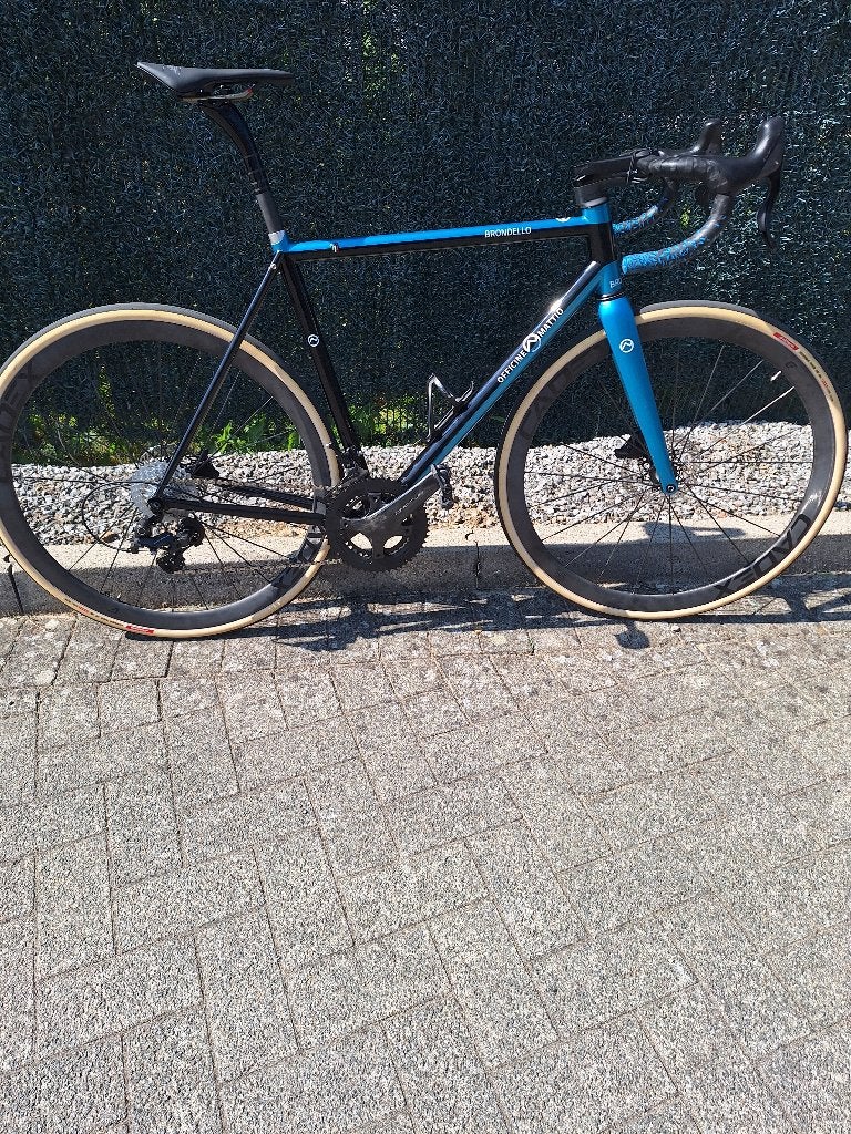 Nieuwe Stalen racefiets, Staal, Heren, Nieuw, Schijfrem