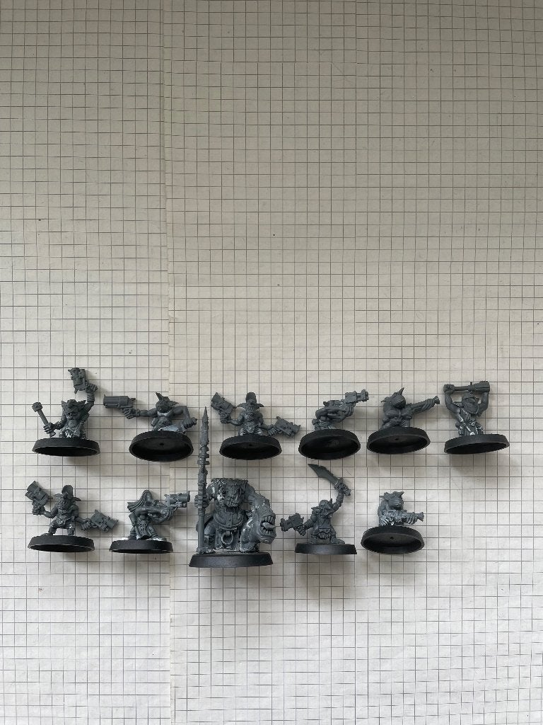 Lot de Getchins/Grots + Fouettard/Runtherd pour W40K, Ophalen of Verzenden, Gebruikt, Warhammer 40000, Figuurtje(s)