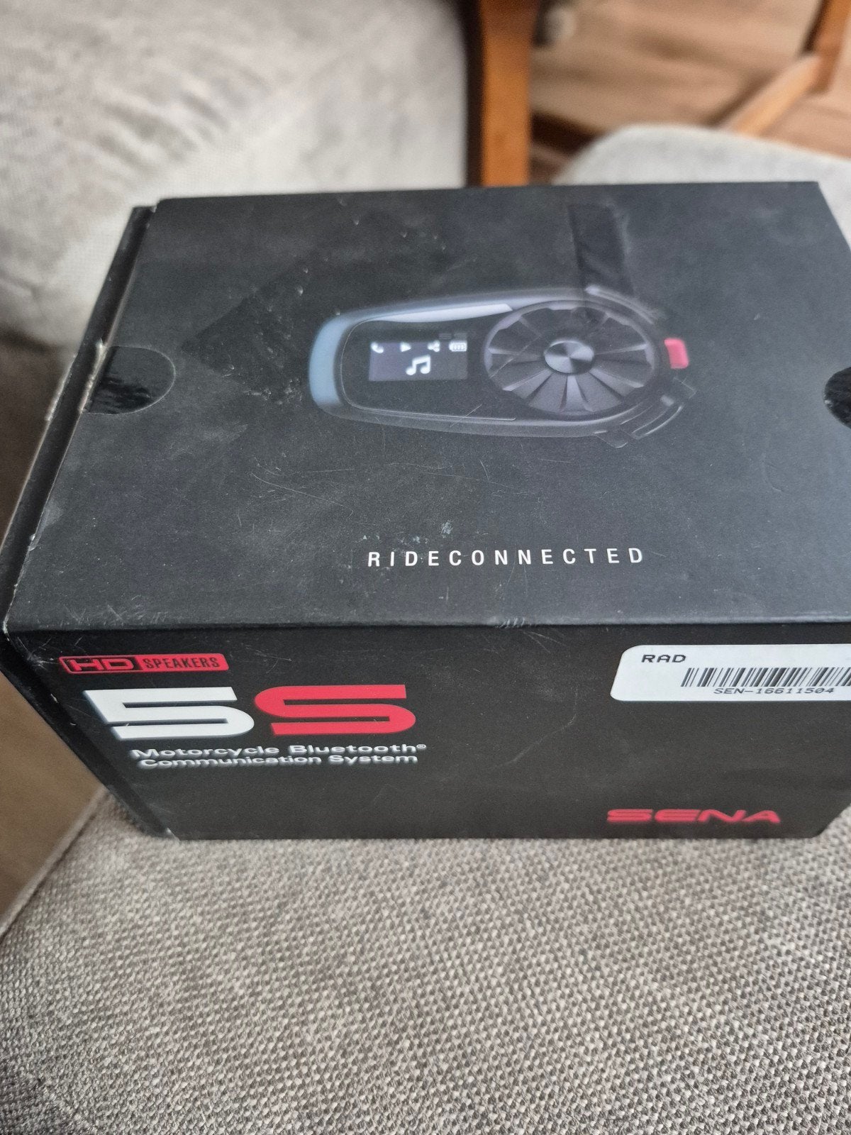 Sena S5 heatset motorhelm, Enlèvement, Utilisé