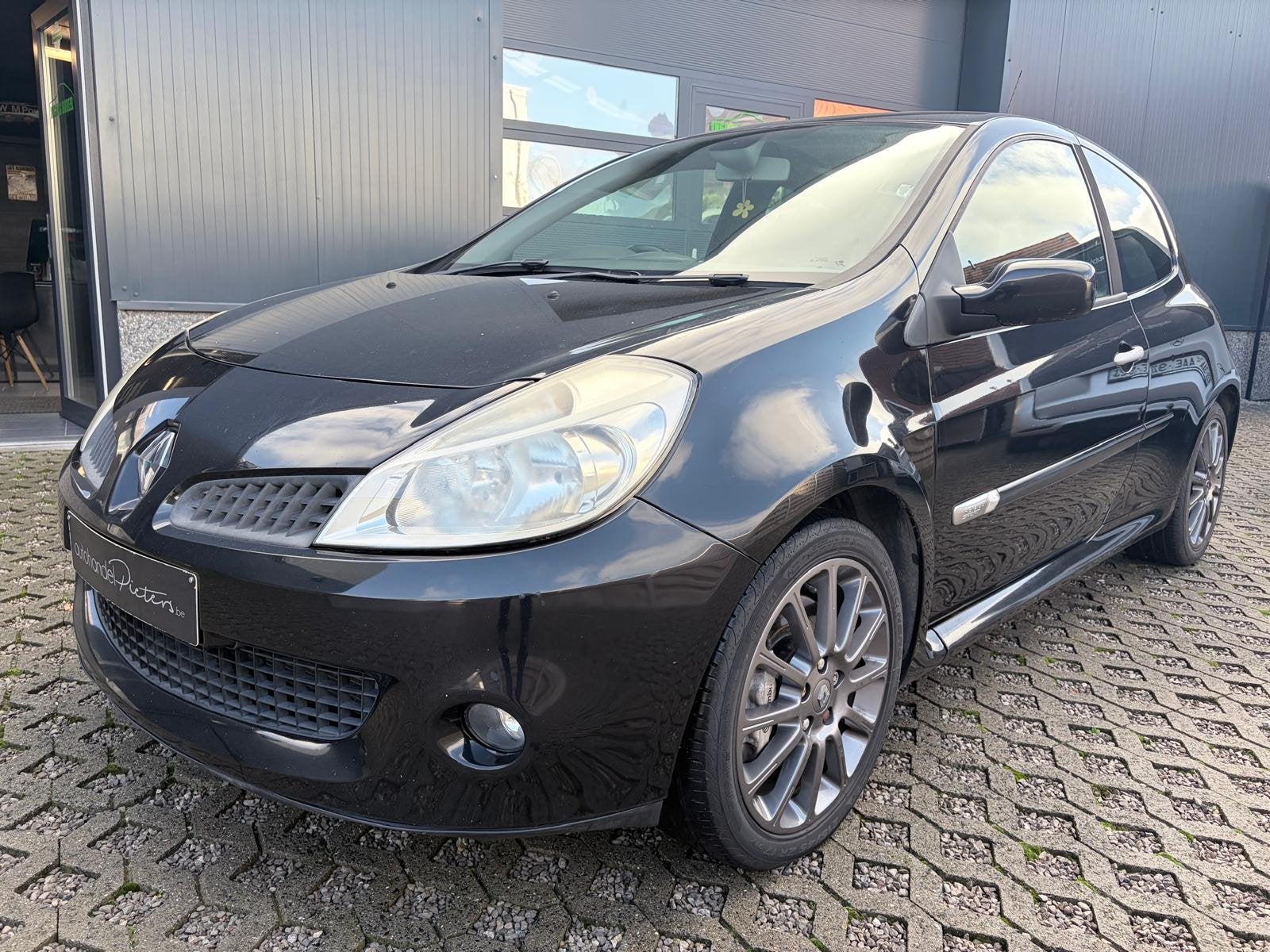 Renault Clio 2,0 sport - Project circuit/rally, Auto's, Renault, Bedrijf, Te koop, Clio, Benzine, Stadsauto, Handgeschakeld, Zwart