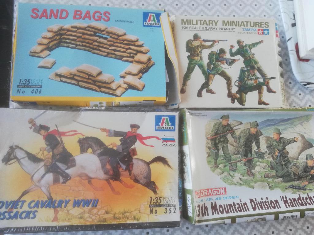 Soldats /maquette, Ophalen of Verzenden, Gebruikt