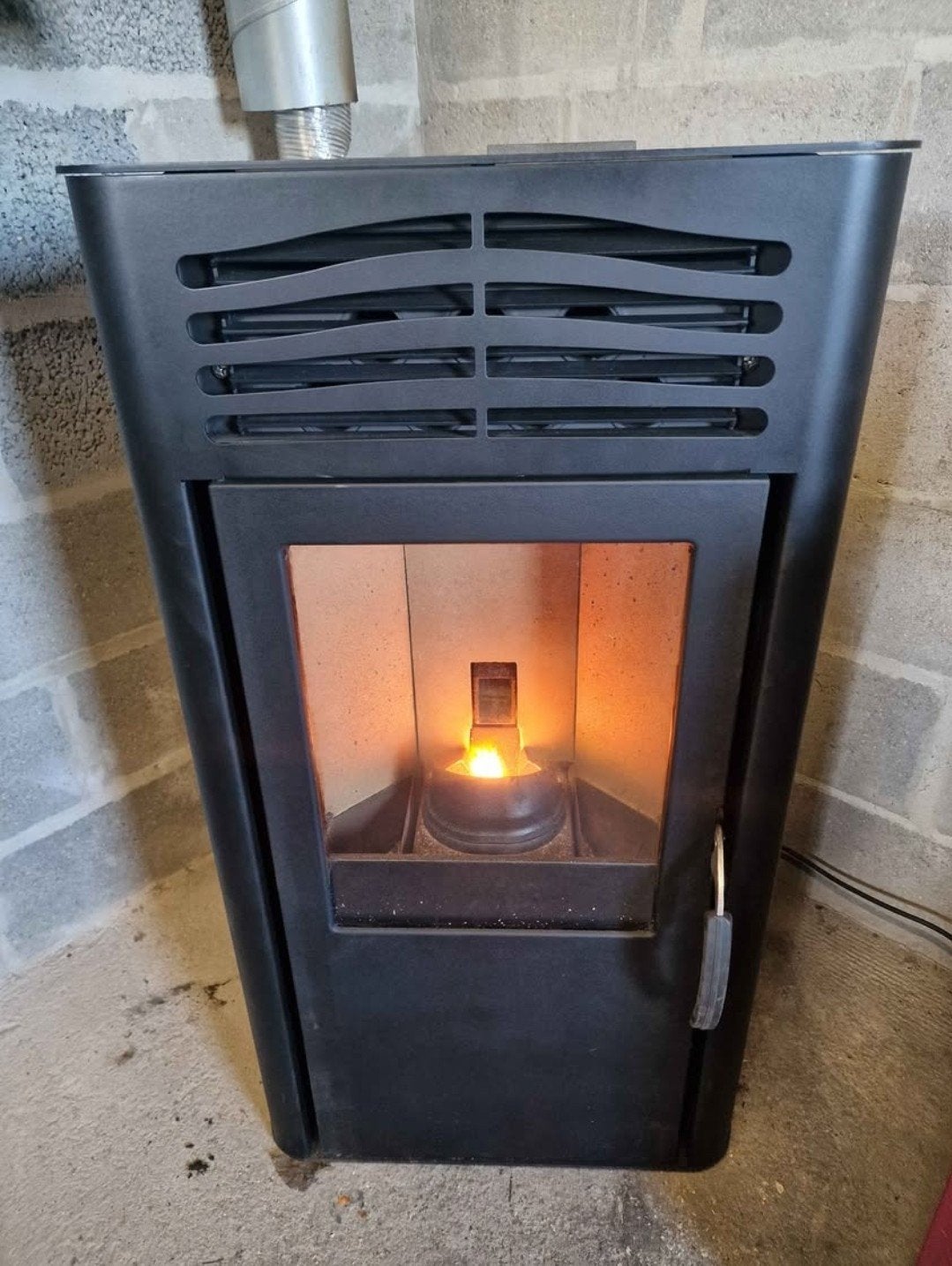 pôele a pellet 7.5kw, Enlèvement, Utilisé