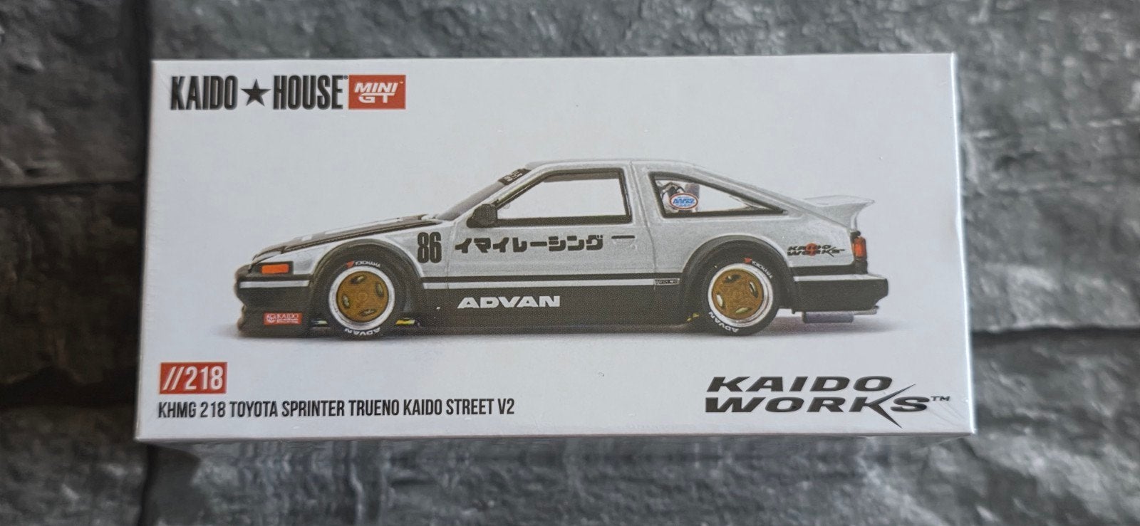 Toyota sprinter trueno kaido street V2, Hobby en Vrije tijd, Auto, Nieuw, Ophalen of Verzenden, Mini gt