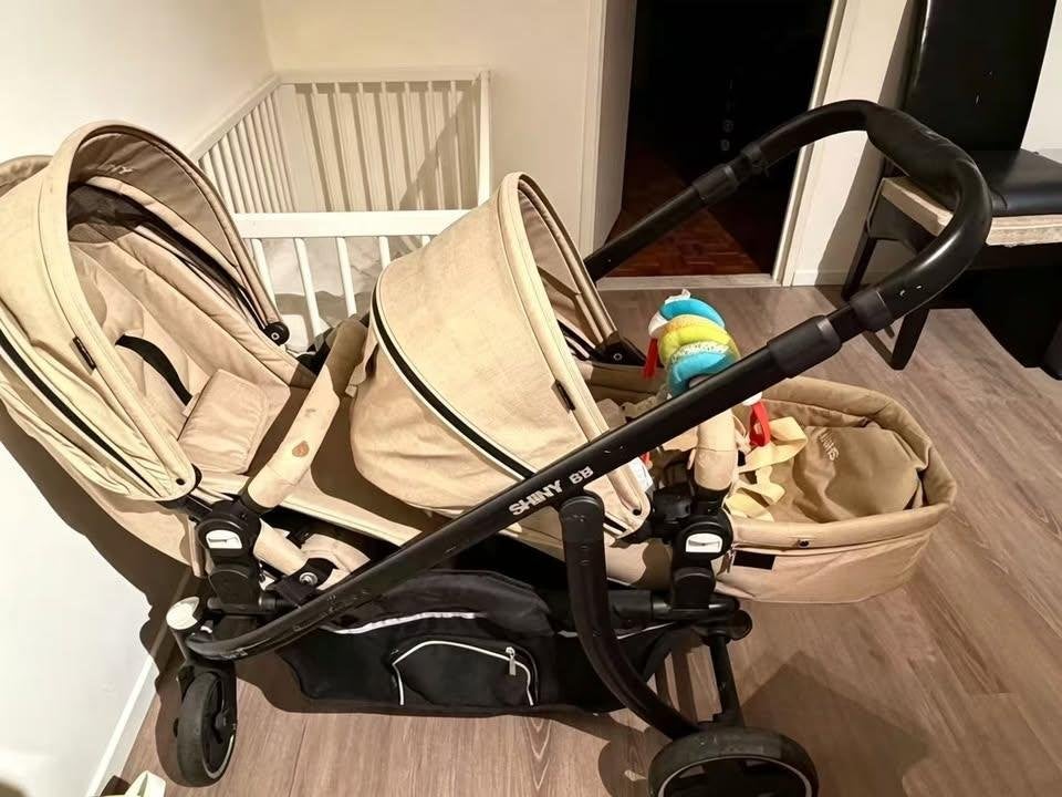 Kinderwagen, Kinderen en Baby's, Gebruikt, Duowagen, Ophalen, Kinderwagen