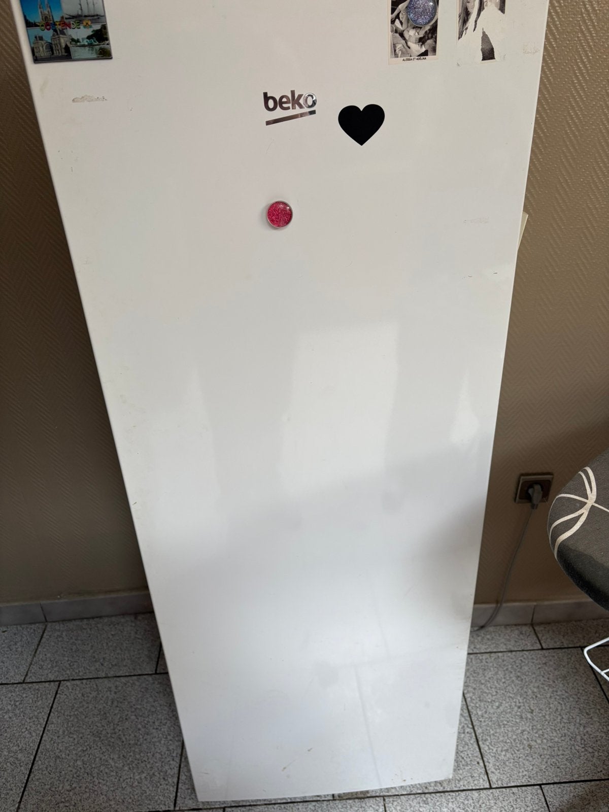 Frigo beko, Enlèvement, Comme neuf, Sans bac à congélation