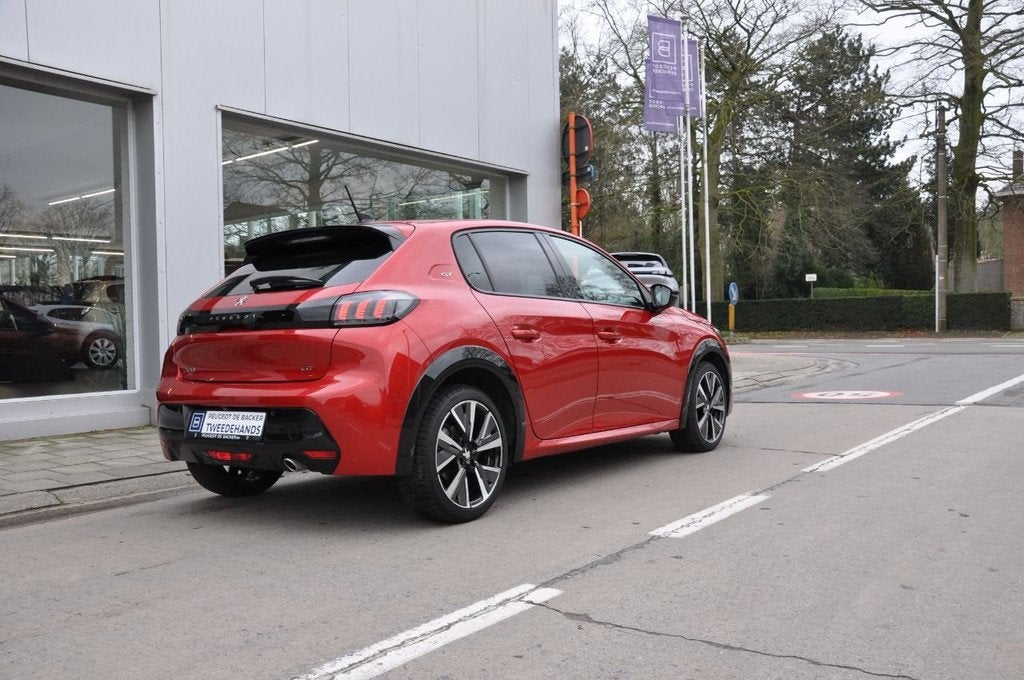 Peugeot 208 GT Pack (bj 2021), Voorwielaandrijving, Gebruikt, 1199 cc, Leder