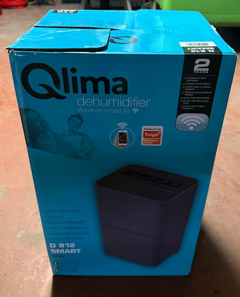 Qlima luchtontvochtiger D812., Electroménager, Enlèvement, Comme neuf, Déshumidificateur
