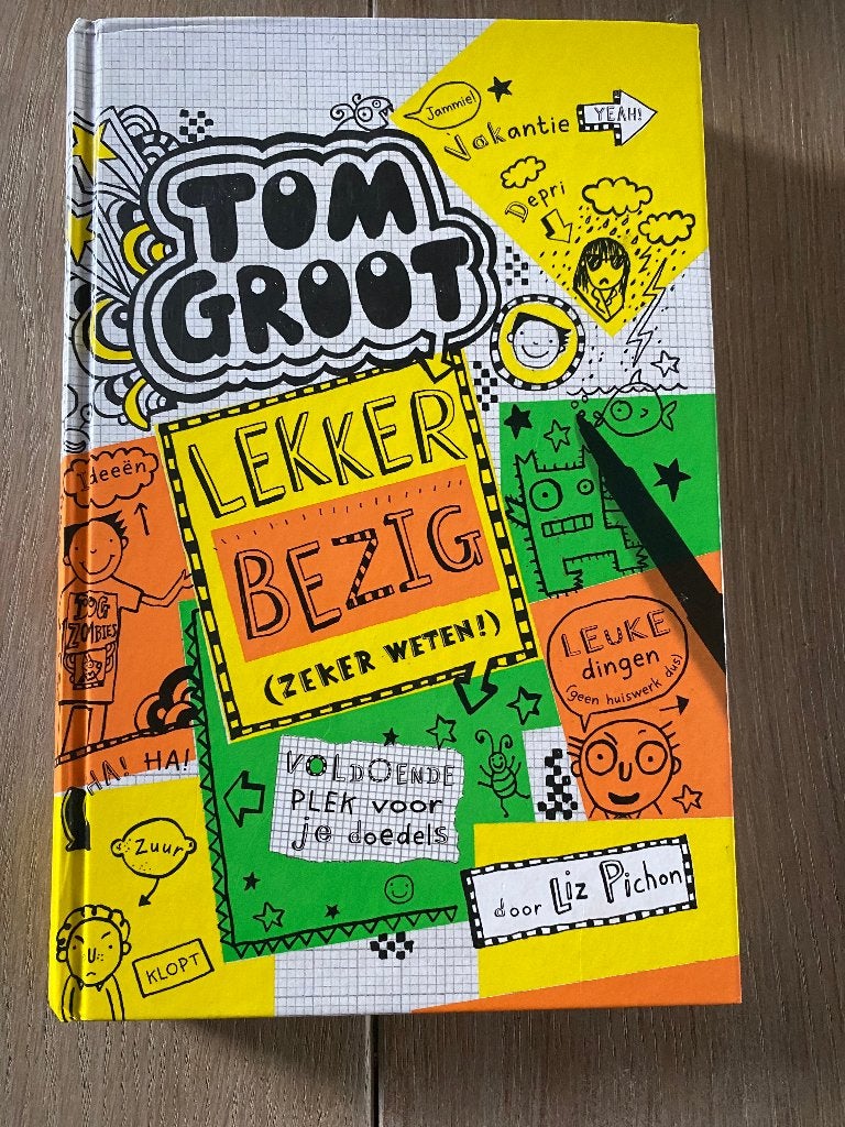 boek tom groot lekker bezig, Ophalen of Verzenden